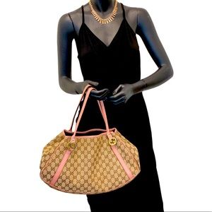 Gucci | Medium GG Canvas Twins Tote